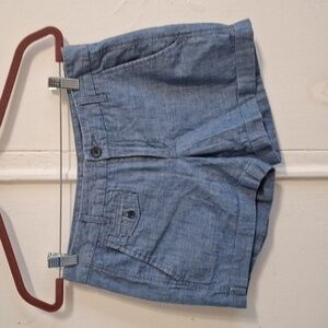 Banana republic cotton denim shorts size 2 petite